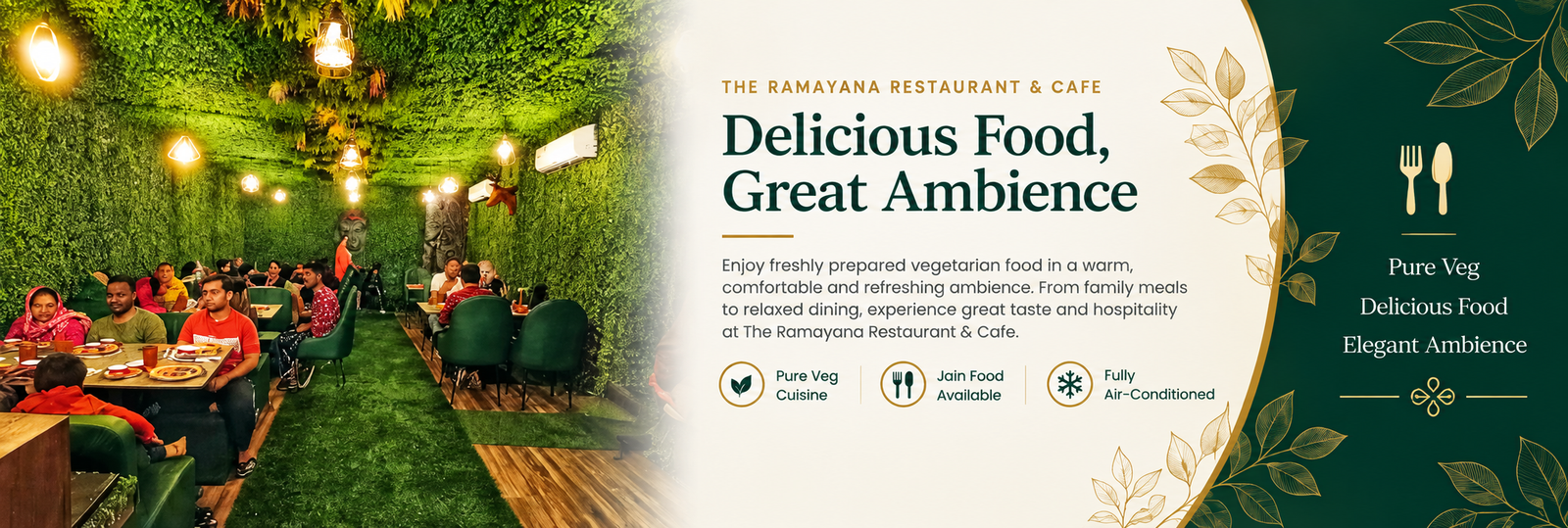 The Ramayana Restaurant and Cafe Ujjain - Pure Vegetarian Restaurant